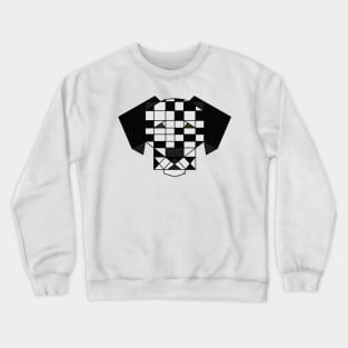 Dalmation - Geometric Abstract Crewneck Sweatshirt